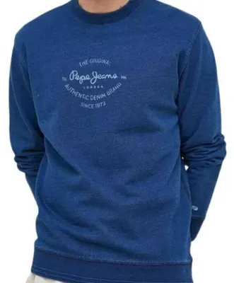 Produktbild von Pepe Jeans - Sweatshirt für Herren, Rundhalsausschnitt NA327 (M) (Marine)
