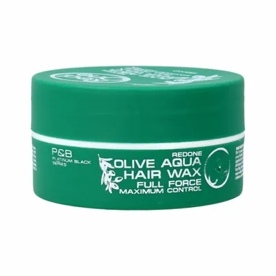 Produktbild von RedOne Olive Haarwachs für Herren – Starker Halt & Pflege mit Olivenöl – 150 ml