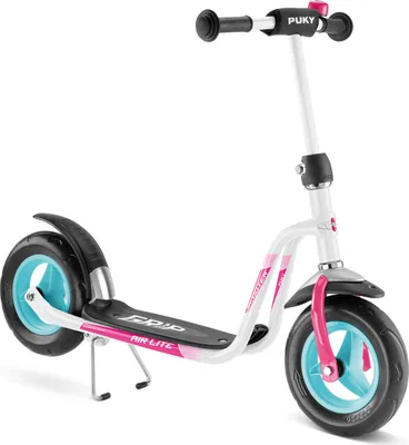 Image de Puky Scooter R03 blanc rose 5342 à partir de 3 ans trottinette pour enfants