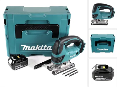 Produktbild von Makita DJV 180 T1J Akku Stichsäge 18V + 1x Akku 5,0Ah + Makpac - ohne Ladegerät