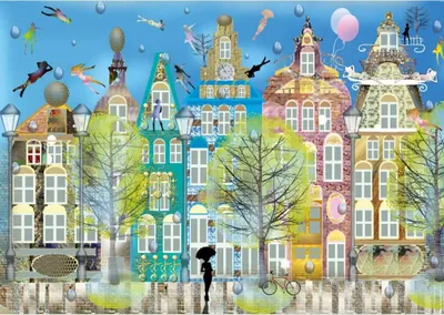 Obrázok produktu pre YAZZ Puzzle Belgické mesto 1000 dielikov