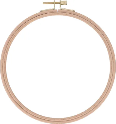 Obrázek produktu pro Vyšívací rámeček Silné tření bez vyblednutí průměr 18 cm dřevěné kruhy křížkového stehu pro DIY šití