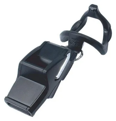 Produktbild von Molten - Sportpfeife "Vorca" - Titanium-Grau, Kunststoff PP2309 (Einheitsgröße) (Schwarz)