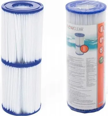 Produktbild von Bestway Filterkartuschen Gr.II Ø10,6 cm x H13,6 cm 2er Set , 58094