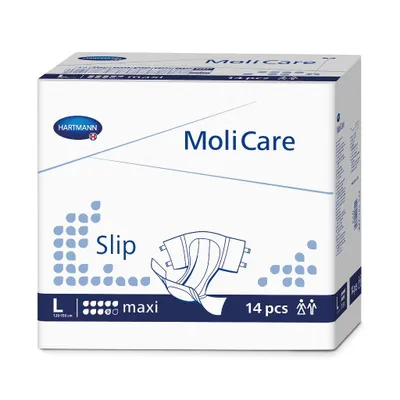 Produktbild von MoliCare Slip Maxi 9 Tropfen L, 14 Stück | Beutel (14 Stück) - 4052199246949