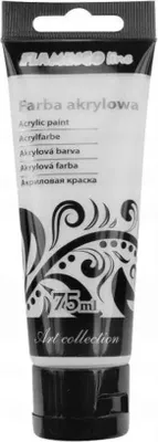 Produktbild von Acrylfarbe 75 ml Flamingo silber