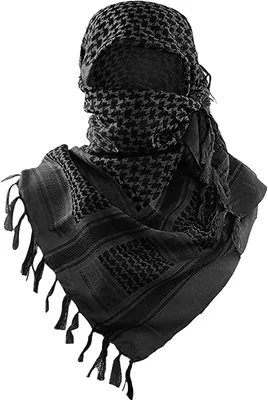 Immagine prodotto di Sciarpa/Foulard in cotone 100% - Grande sciarpa quadrata - Per uomo e donna