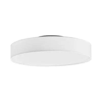Produktbild von Lindby LED-Deckenlampe Saira, Ø 40 cm, weiß, Textil