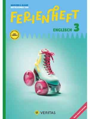 Immagine prodotto di Ferienheft Englisch - 3. Klasse NMS/AHS - Lehrplan 2023 - Mit eingelegten Lösungen