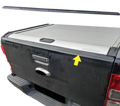 Für Ford Ranger T6 T7 ab 2012-2019 Ladekantenschutz Heckklappe Matt Schwarz in der Farbe Schwarz von Carparts-Online GmbH