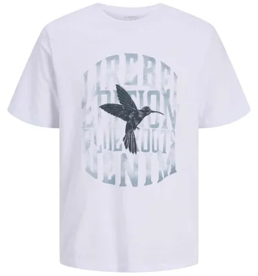 Produktbild von T-Shirt Jj Rebel 12290603-WHITE für Herren