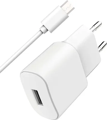 Image de WOW WOWCS24ACBLAMICW - CS 2.4A + Cable A/Micro 2.1A 1m Blanc