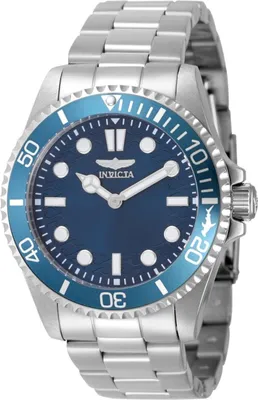 Immagine prodotto di Invicta Pro Diver 49694 Orologio da Uomo - Movimento al Quarzo - Acciaio Inossidabile con Quadrante Blu - 43 mm