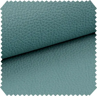 Produktbild von novely® exquisit OLIVERA - Ultraweicher Möbelstoff in Echtlederoptik - Schwer Entzündbarer Polsterstoff - Pflegeleichte Meterware 1lfm - Farbe: 10 Petrol Türkis
