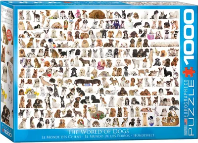 Immagine prodotto di puzzle da 1000 pezzi Mondo cane