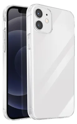 Produktbild von JUST IN CASE, KickLite TPU Hülle für iPhone 12 / 12 Pro, kabellos laden, Transparent