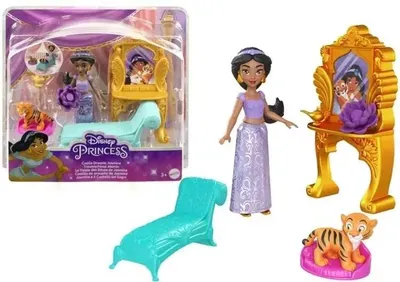 Zdjęcie produktu dla Disney Princess HRR47, Mini lalka, Damski, 3 lat(a), Dziewczyna, 165,1 mm, 125 g