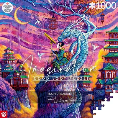 Image de Puzzle 1000 Roch Urbaniak Sakura et Ryu