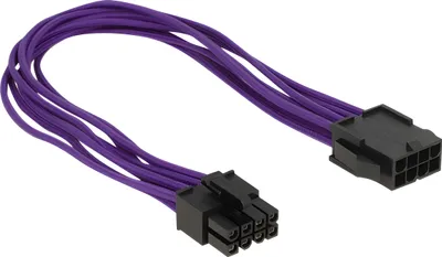 Immagine prodotto di Cavo di alimentazione DELOCK 8pin EPS -> 8pin EPS St/Bu 0,30m tessile