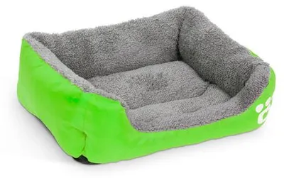 Imagen del producto de Cama para perros - Talla "L" - 65 x 50 cm - Verde