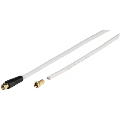 Produktbild von ViVanco™44060 10 m- SAT-Anschlusskabel - weiß