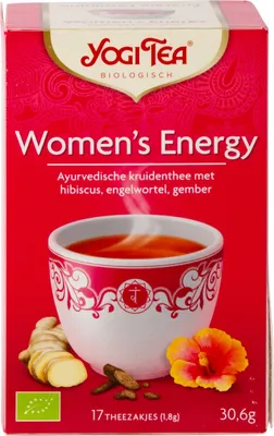 Produktbild von Yogi Tea Die Energie der Teefrau 17 x 1,8 Gramm