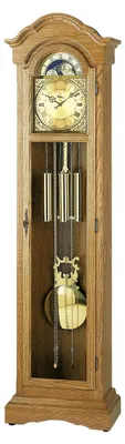 Produktbild von AMS S2021-4 Standuhr mit Eichenholzgehäuse und mechanischem Kettenzugwerk