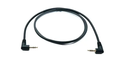 Immagine prodotto di SYSTEM-S Cavo jack audio 100 cm da spina 3,5 mm a spina angolare adattatore AUX