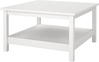 Produktbild von Madrid Couchtisch 1 Ablage weiß.