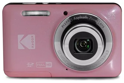 Obrázek produktu pro Kodak PIXPRO FZ55, 16 MP, 4608 x 3456 px, CMOS, 5x, Full HD, Růžová