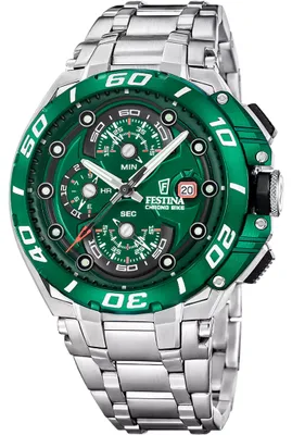 Zdjęcie produktu dla Festina Chronograf Chrono Bike Green