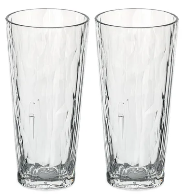 Immagine prodotto di Set di 2 bicchieri da bevanda  capacità 250 ml, infrangibili