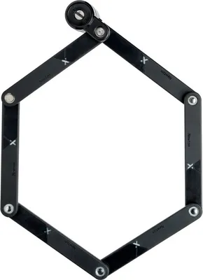 Produktbild von AXA NEWTON 90 90cm Faltschließe, schwarz