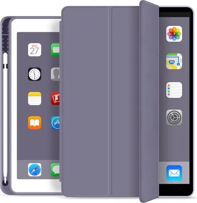 Produktbild von Hülle für iPad Air (3. Generation) 10,5 "2019 - [Eckenschutz] Standabdeckung mit Stifthalter, Auto Sleep / Wake für iPad Air (3. Generation) 10,5" 2019,helles Lila