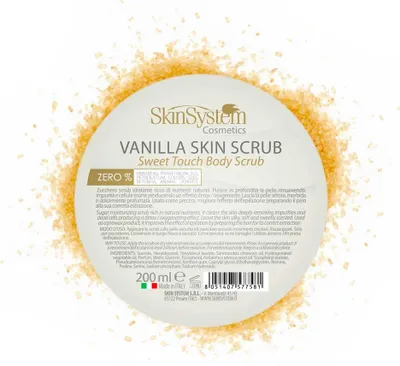 Produktbild von SkinSystem Vanilla Skin Scrub Sweet Touch Body Scrub 500ml