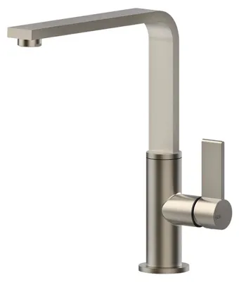 Zdjęcie produktu dla Gessi - Bateria kuchenna Helium obrotowa wylewka 17015 Finox (Nikiel szczotkowany)