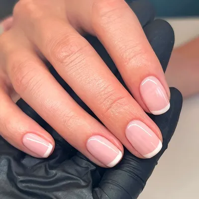 Produktbild von GKA Künstliche Fingernägel 24p G30 klar weiß natürlich zum Aufkleben press on Nails Klebepads mit Kleber und Nagelfeile Nägel