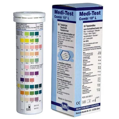Produktbild von Medi Test Combi 10 L Teststreifen 100 St