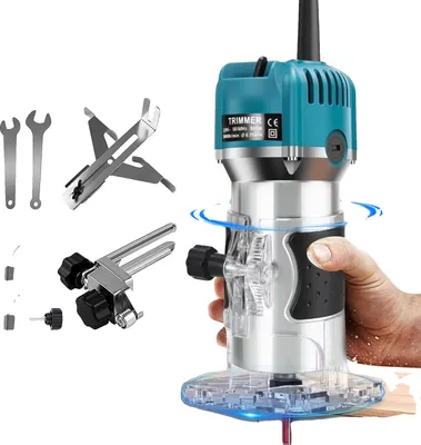 Obrázek produktu pro Frézka na dřevo, výkon 800 W, motor 30000 ot/min, provedení A