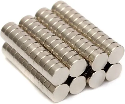 Produktbild von Starke Mini-Magnete – Kleine Magnete – Kleine Magnete – 5/2 mm – 200 Stück – Magnet – Magnete – Kühlschrankmagnete – Starke Magnete – Whiteboard-Magnete – CHPN