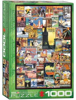 Obrázek produktu pro Puzzle 1000 elementów Podróż Dookoła Świata