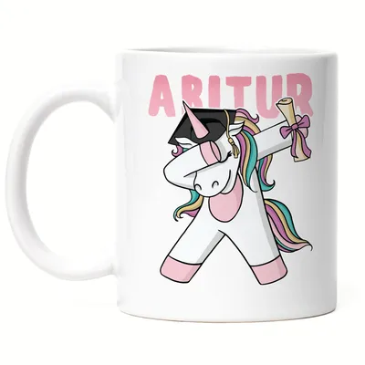 Produktbild von Abitur Tasse Einhorn Pferd Abschlussgeschenk Abitur Humorvoll Gymnasium Geschenkidee
