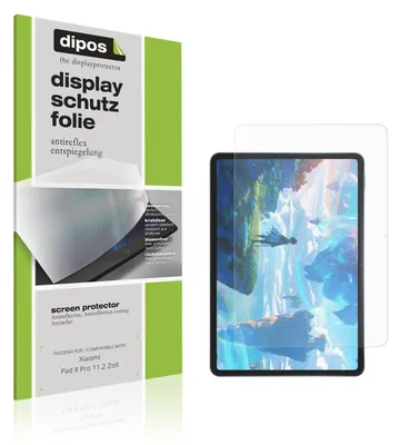 Produktbild von 2x Schutzfolie für Xiaomi Pad 8 Pro 11.2 Zoll matt Displayschutzfolie Folie Display Schutz dipos