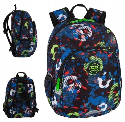 Image de Sac à dos de puériculture Coolpack - TOBY - FOOTBALL