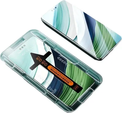 Produktbild von INF Kristallklares gehärtetes Glas für Samsung S22+ mit Applikator