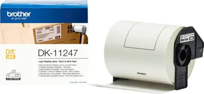Produktbild von brother DK-11247 Versand-Etiketten 103 x 164 mm weiß