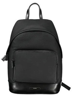Produktbild von Stilvoller Herren-Rucksack Schwarz: Laptopfach & Recyceltes Material