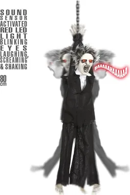 Produktbild von Horror Zombie Figur animiert 80cm