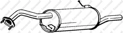 Obrázek produktu pro Zadní tlumič Bosal 171-327