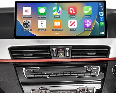 Produktbild von CarPlay-Display – Touchscreen-Multimediasystem – Autoradio-Display – Navigationsbildschirm – 12,3-Zoll HD IPS-Display – Drahtlose CarPlay- und Android Auto-Unterstützung